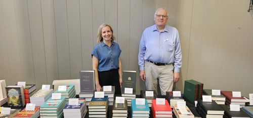 Reformation Book Services book table